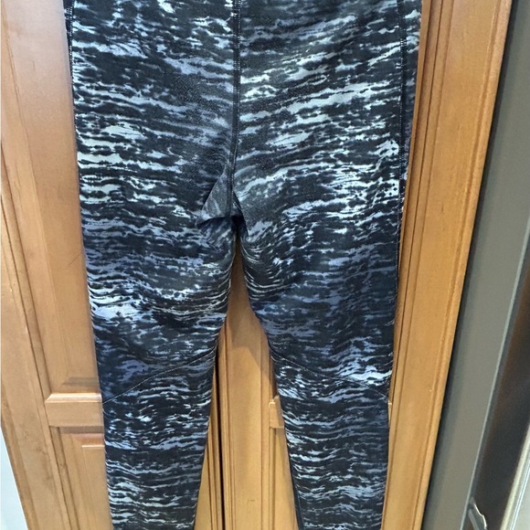 Nike Pro Black White Patterned Jacket & Leggings Set Size M - Picture 8 of 9